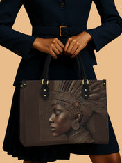 Back To Africa Premium Leather Handbag QR0XD411