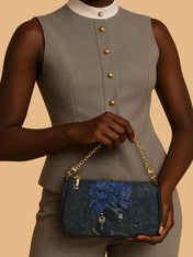 Bluebonnet Moon Empress Classic Zip Pochette QR0XD339