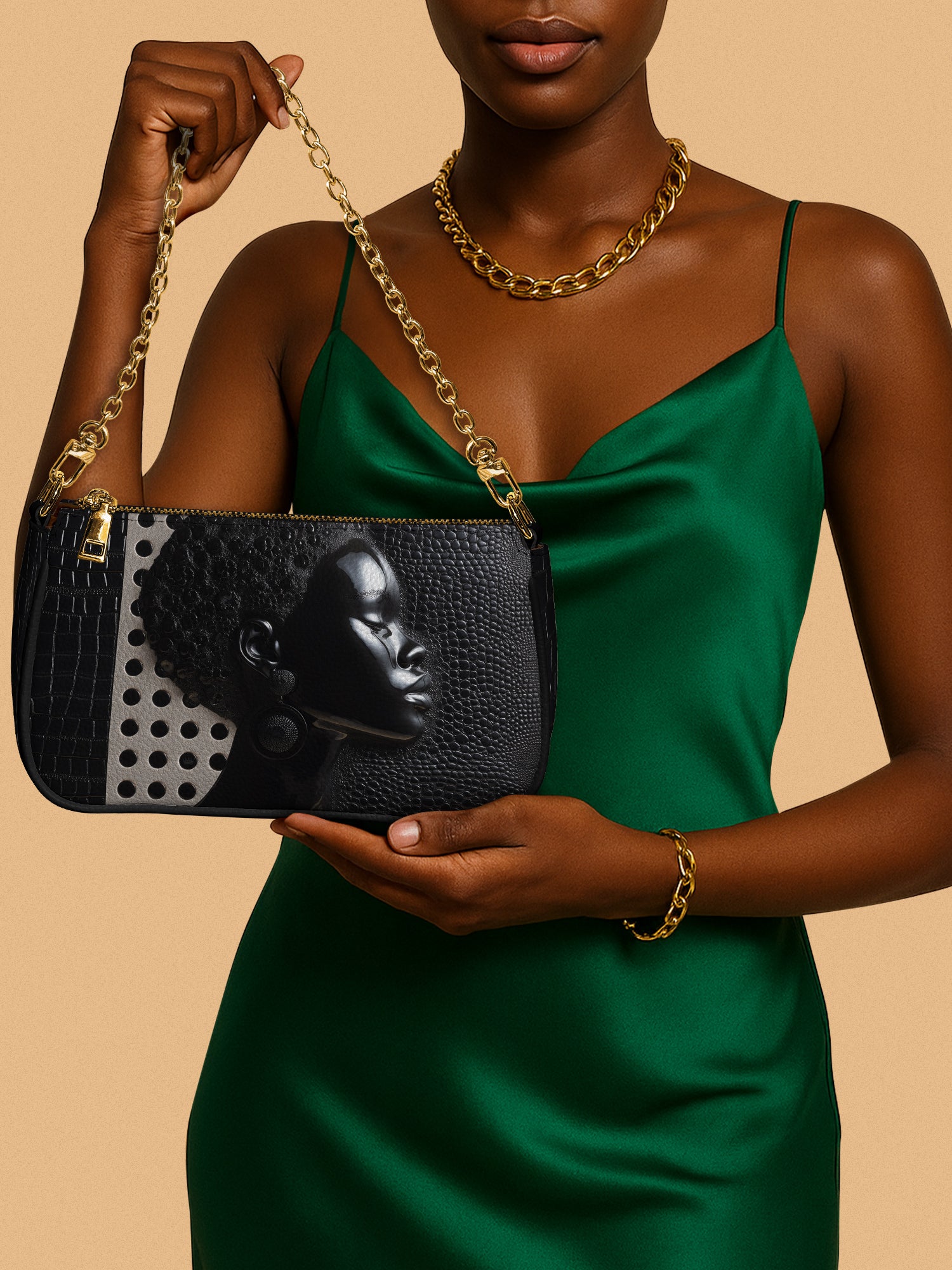 Seraphine Luxe Classic Zip Pochette QR0XD583