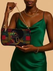 Golden Aura Classic Zip Pochette QR0XD380