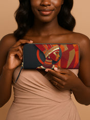 Aurora Flame Slimline Zippy Wallet QR0XD394