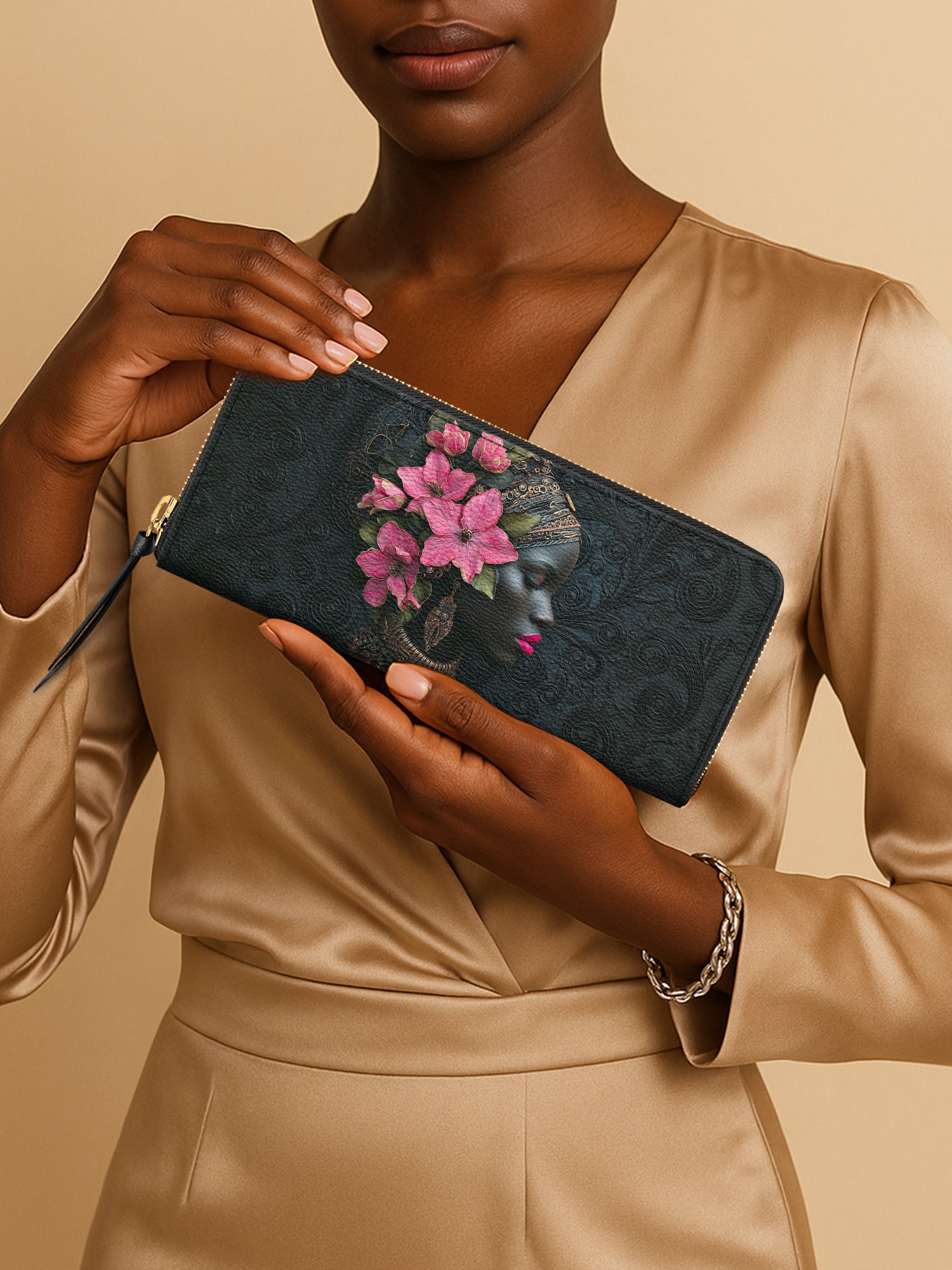 Azalea Eclipse Slimline Zippy Wallet QR0XD346