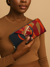 Aurora Flame Slimline Zippy Wallet QR0XD394