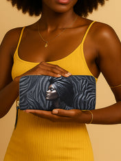 Shadow Elegance Slimline Zippy Wallet QR0TV145