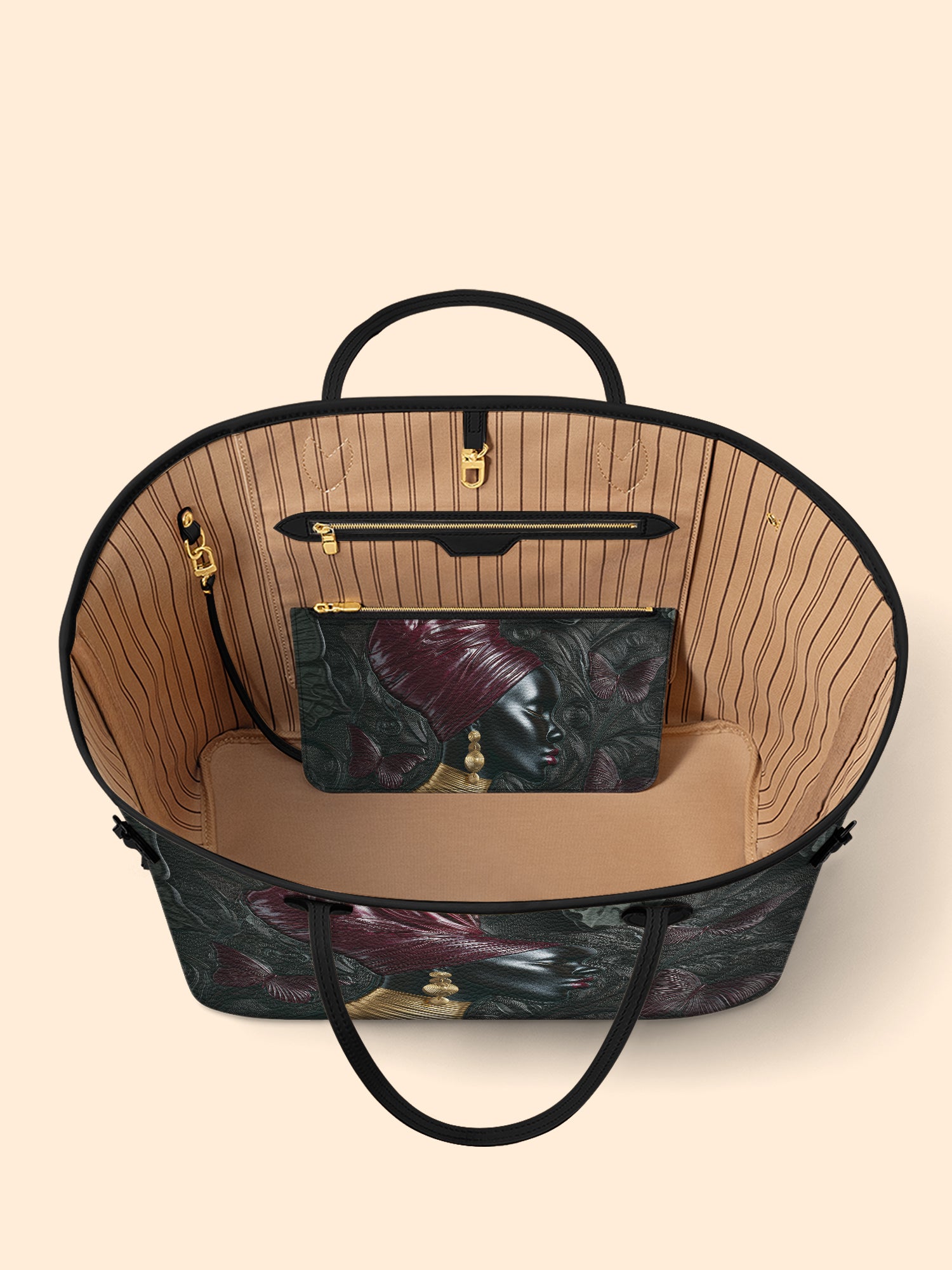 Divina Butterfly Classic Shopper Tote QR0XD492