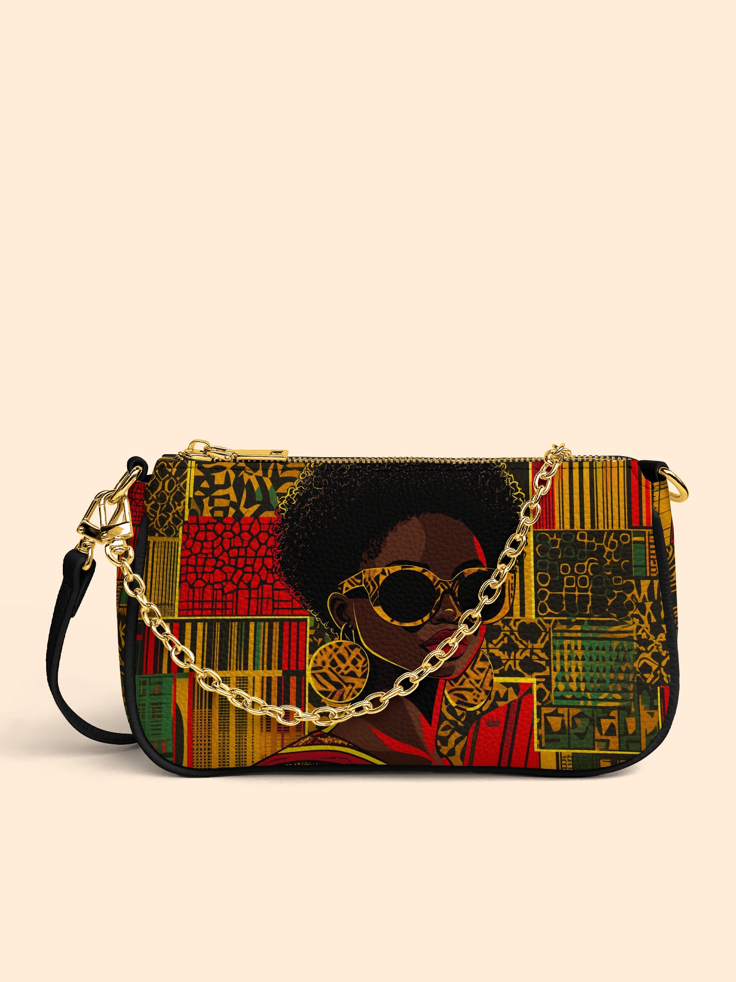 Crown Vibes Classic Zip Pochette QR0XD379