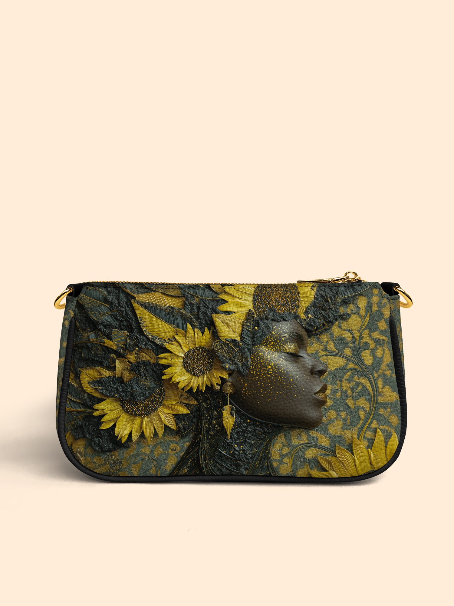 Sunflower Radiance Classic Zip Pochette QR0HH136