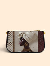 Ivory Luxe Classic Zip Pochette QR0XD582