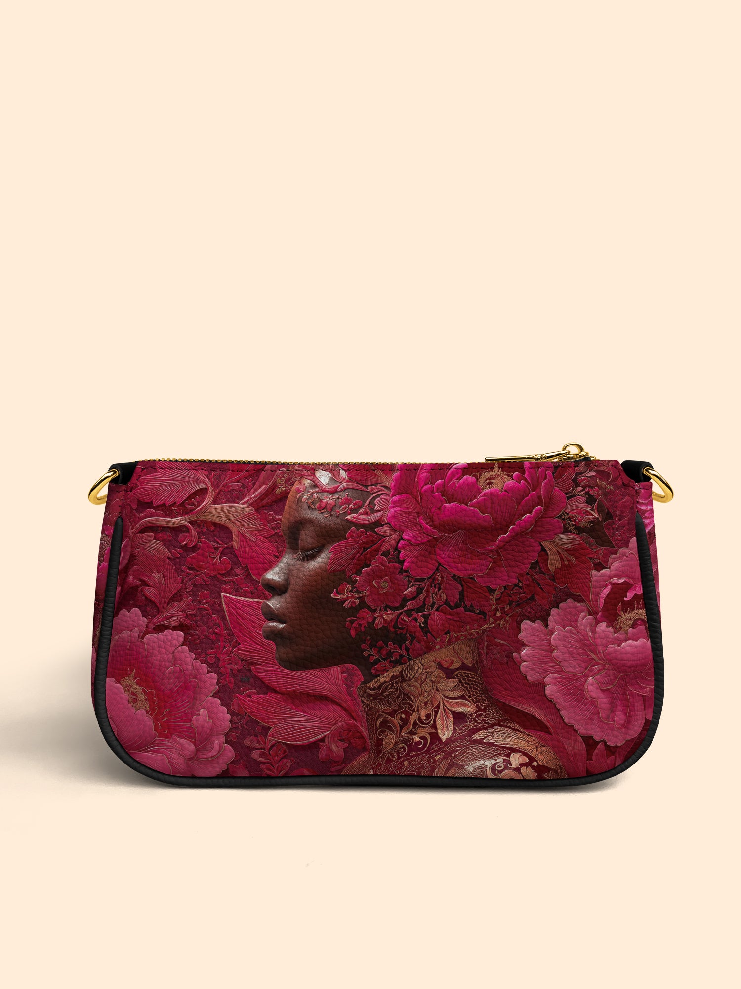 Peony Queen Classic Zip Pochette QR0HH134