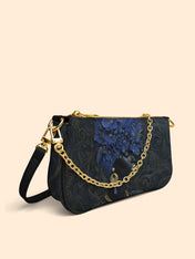 Bluebonnet Moon Empress Classic Zip Pochette QR0XD339