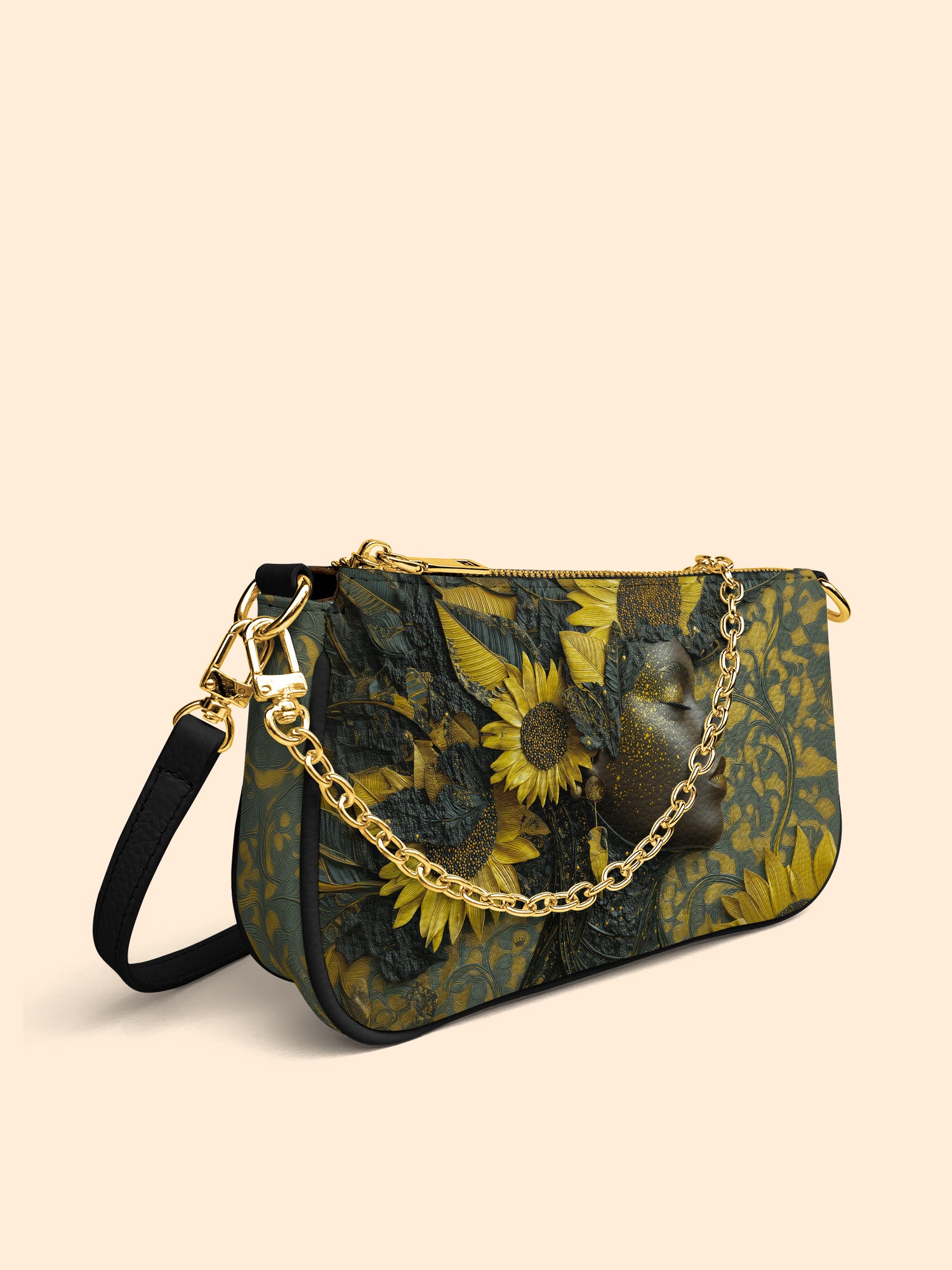 Sunflower Radiance Classic Zip Pochette QR0HH136