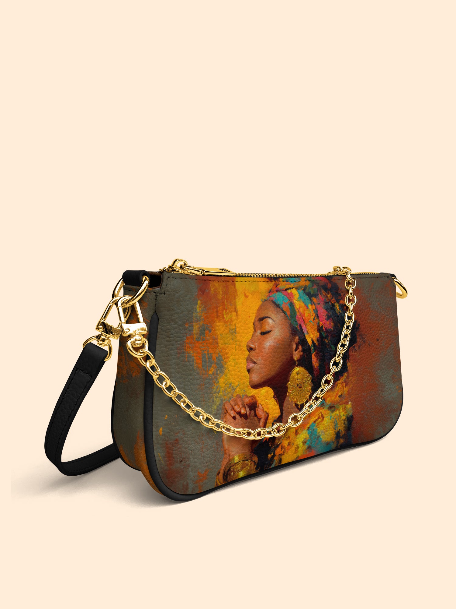 Soulful Prayer Classic Zip Pochette QR0HH094