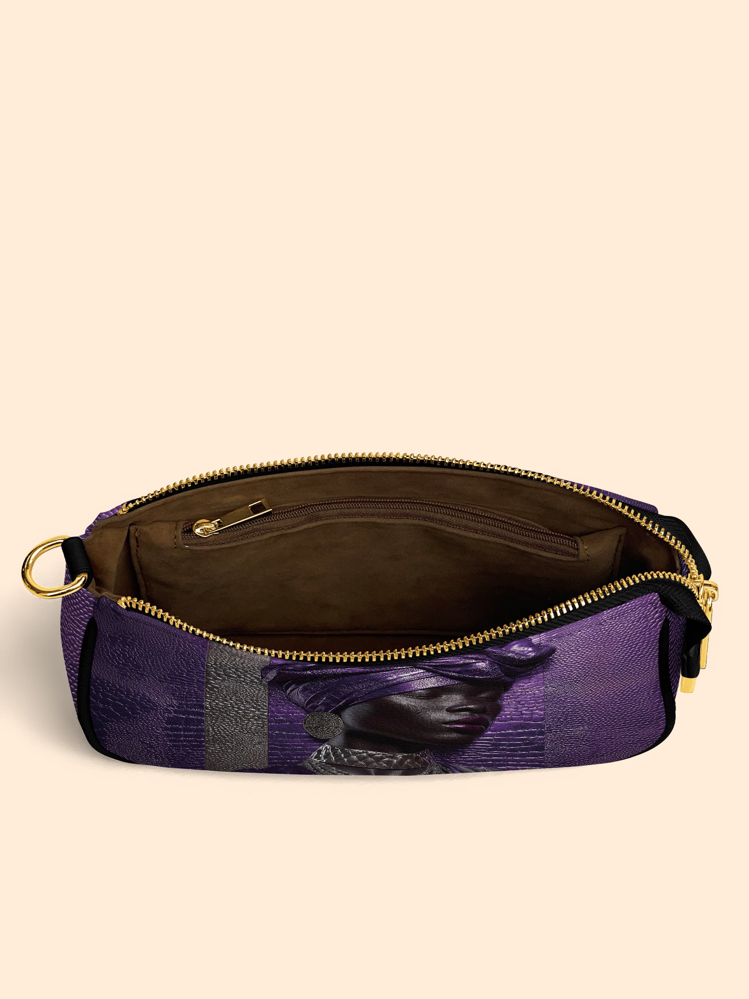 Aveline Noir Classic Zip Pochette QR0XD573