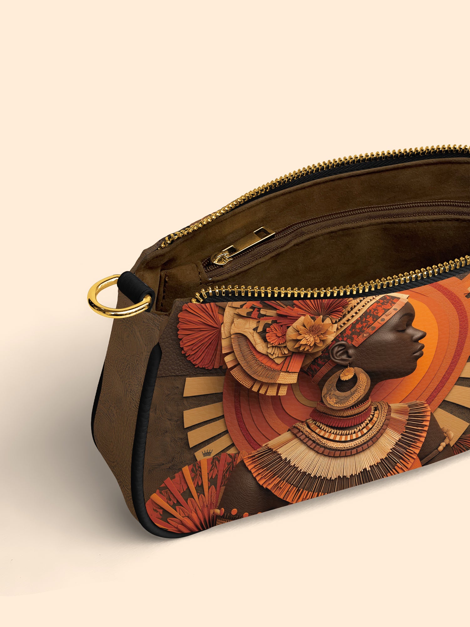 Heritage Crown Classic Zip Pochette QR0TD249