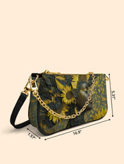 Sunflower Radiance Classic Zip Pochette QR0HH136