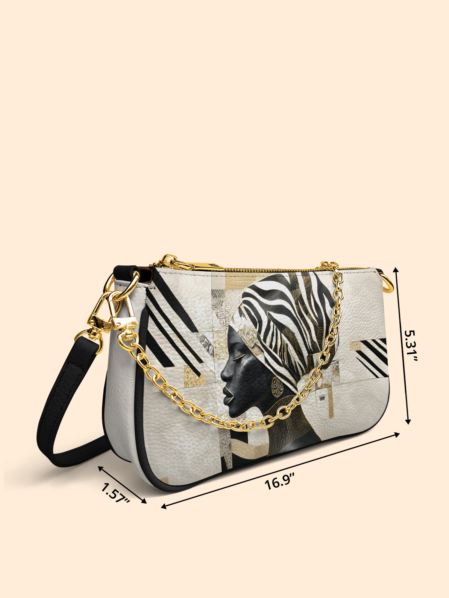 Symphony In Stripes Classic Zip Pochette QR0TV129