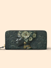 Emerald Cherokee Rose Slimline Zippy Wallet QR0XD349