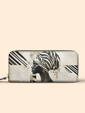 Symphony In Stripes Slimline Zippy Wallet QR0TV130