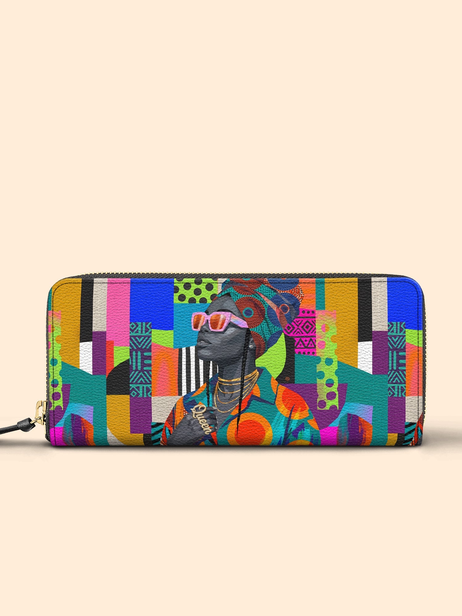 🎁 Afro Reverie Slimline Zippy Wallet QR0TV274 (100% off)