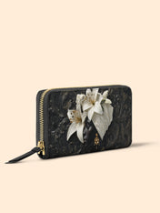 Ivory Lily Goddess Slimline Zippy Wallet QR0XD350