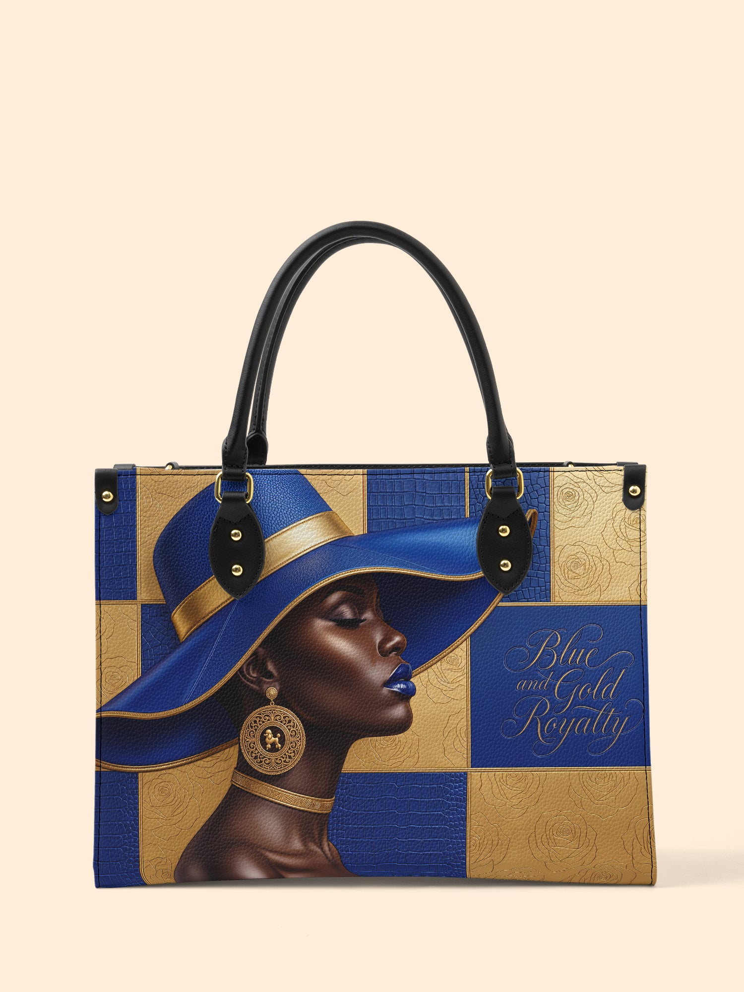 Sapphire Grace Premium Leather Handbag QR0HH217