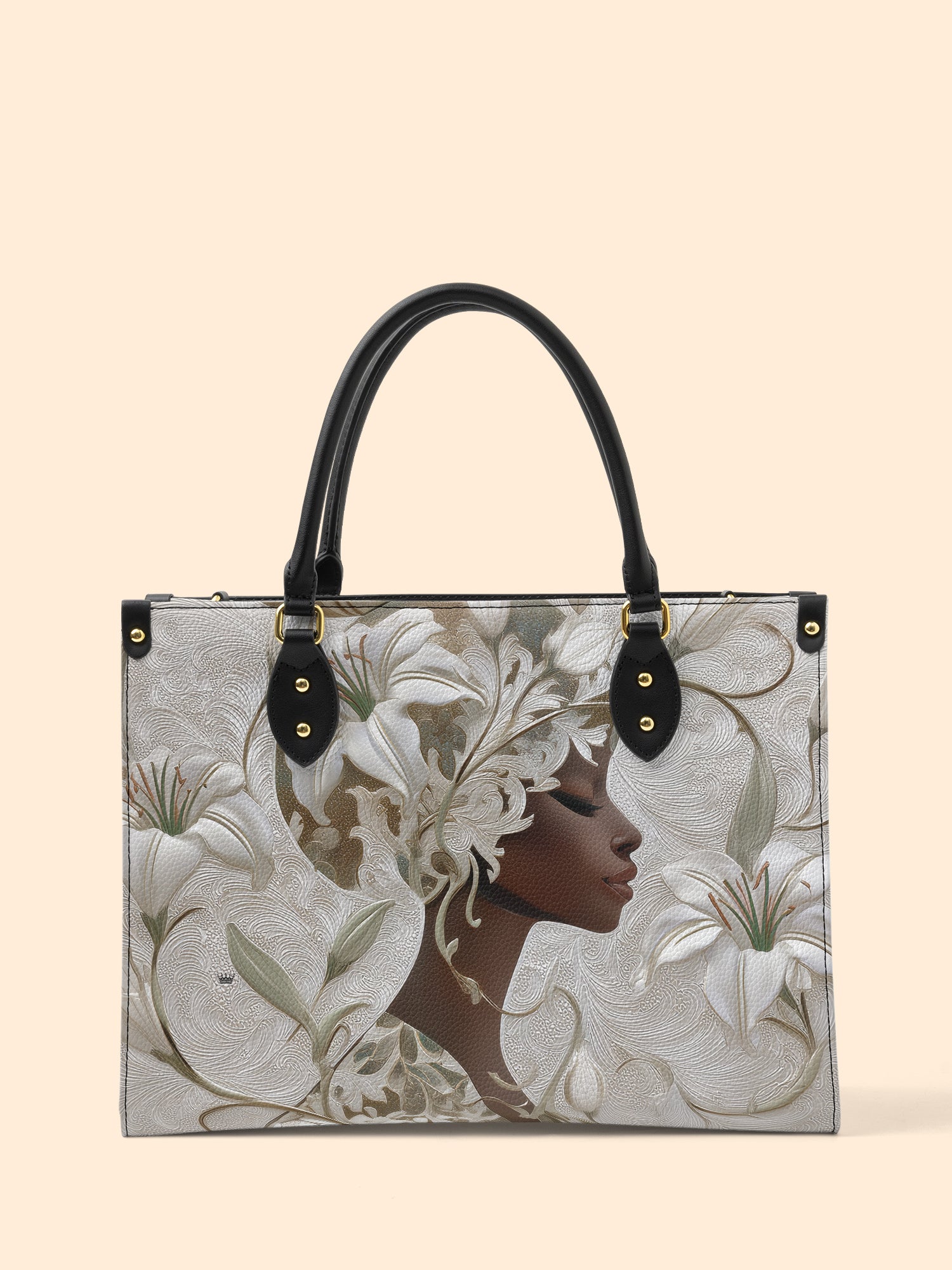 Lily Royalty Premium Leather Handbag QR0HH127