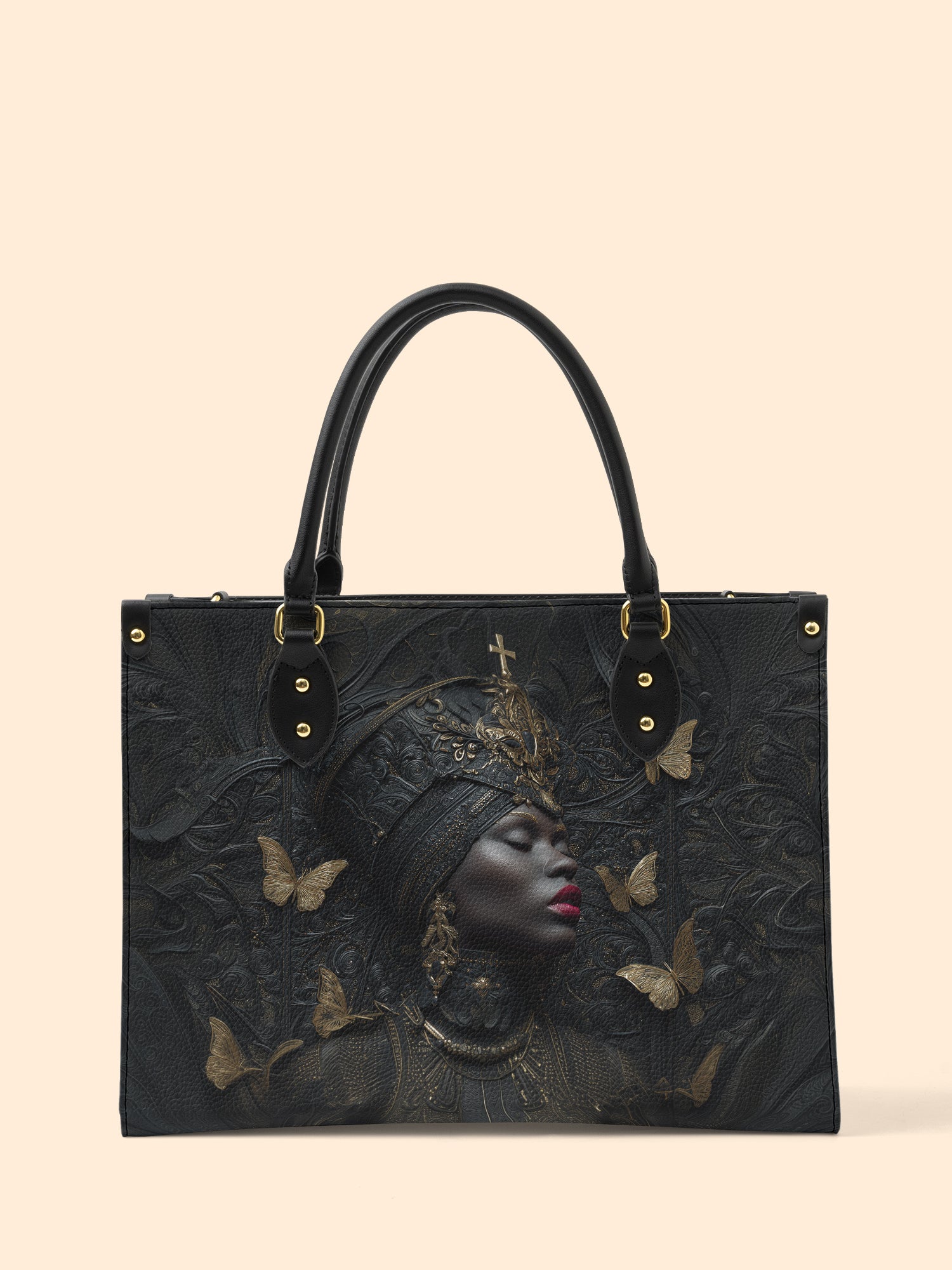 Celestial Ancestry Premium Leather Handbag QR0XD640