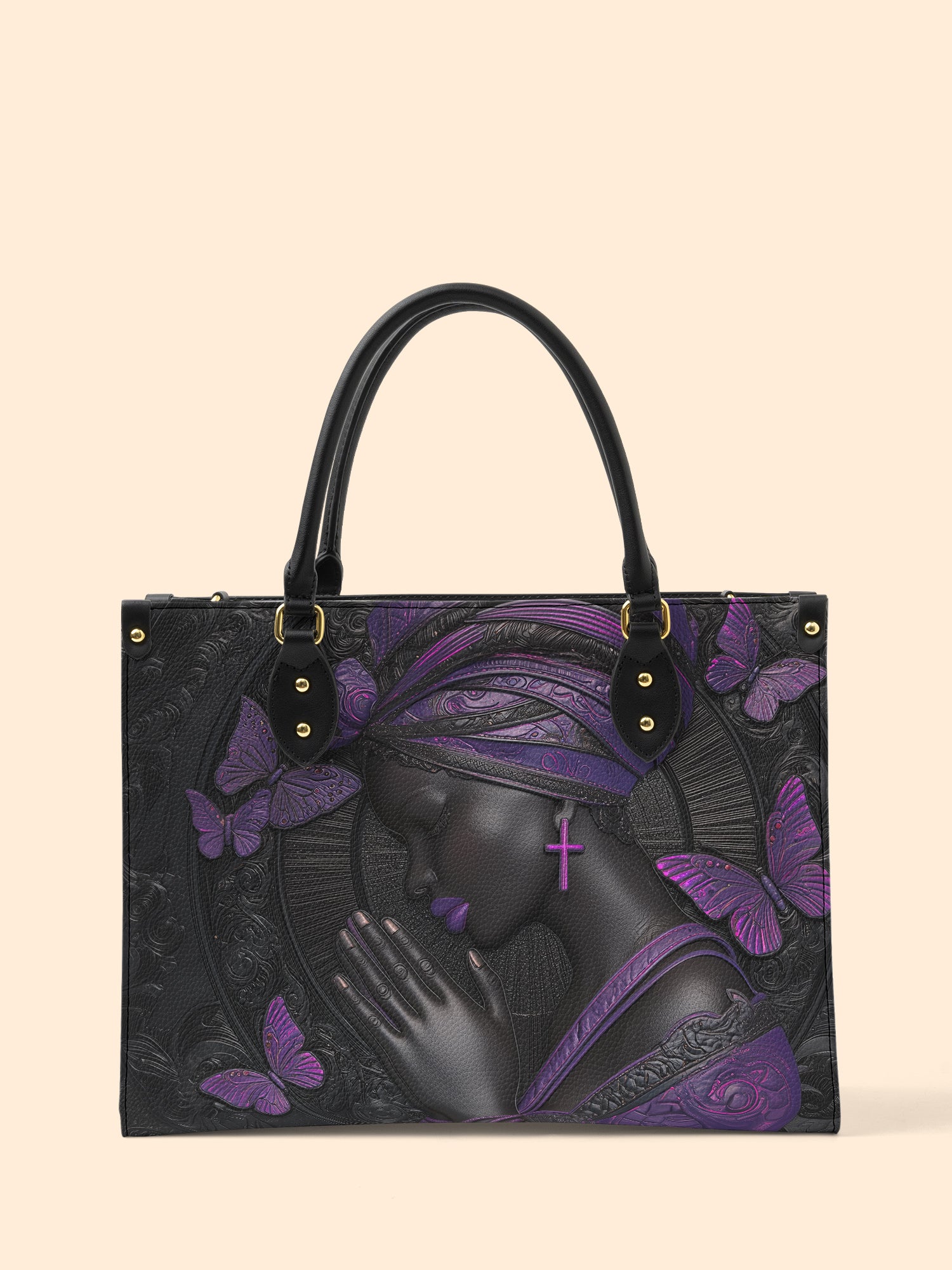 Faith Ancestral Premium Leather Handbag QR0TD559