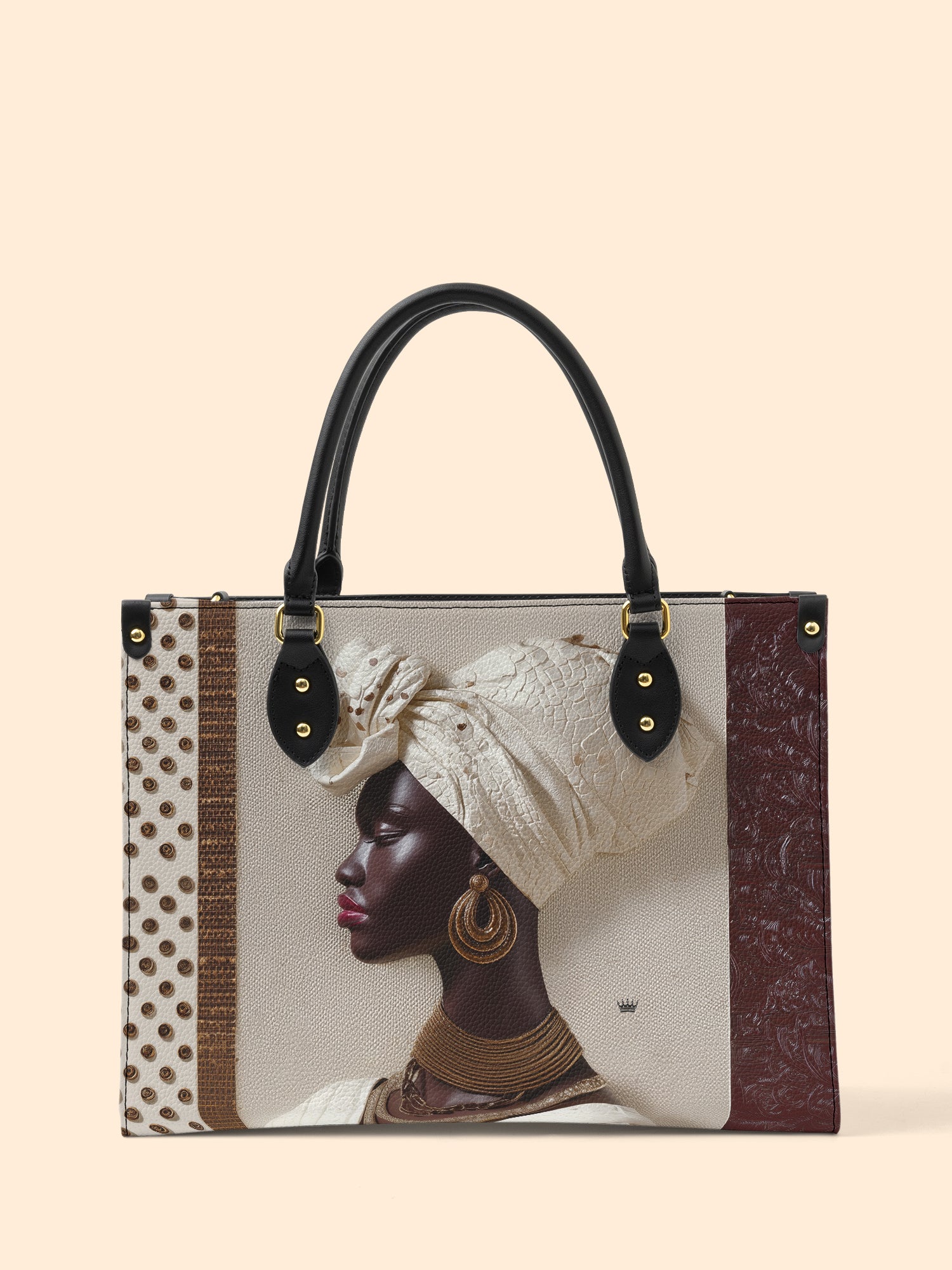 Ivory Luxe Premium Leather Handbag QR0XD569