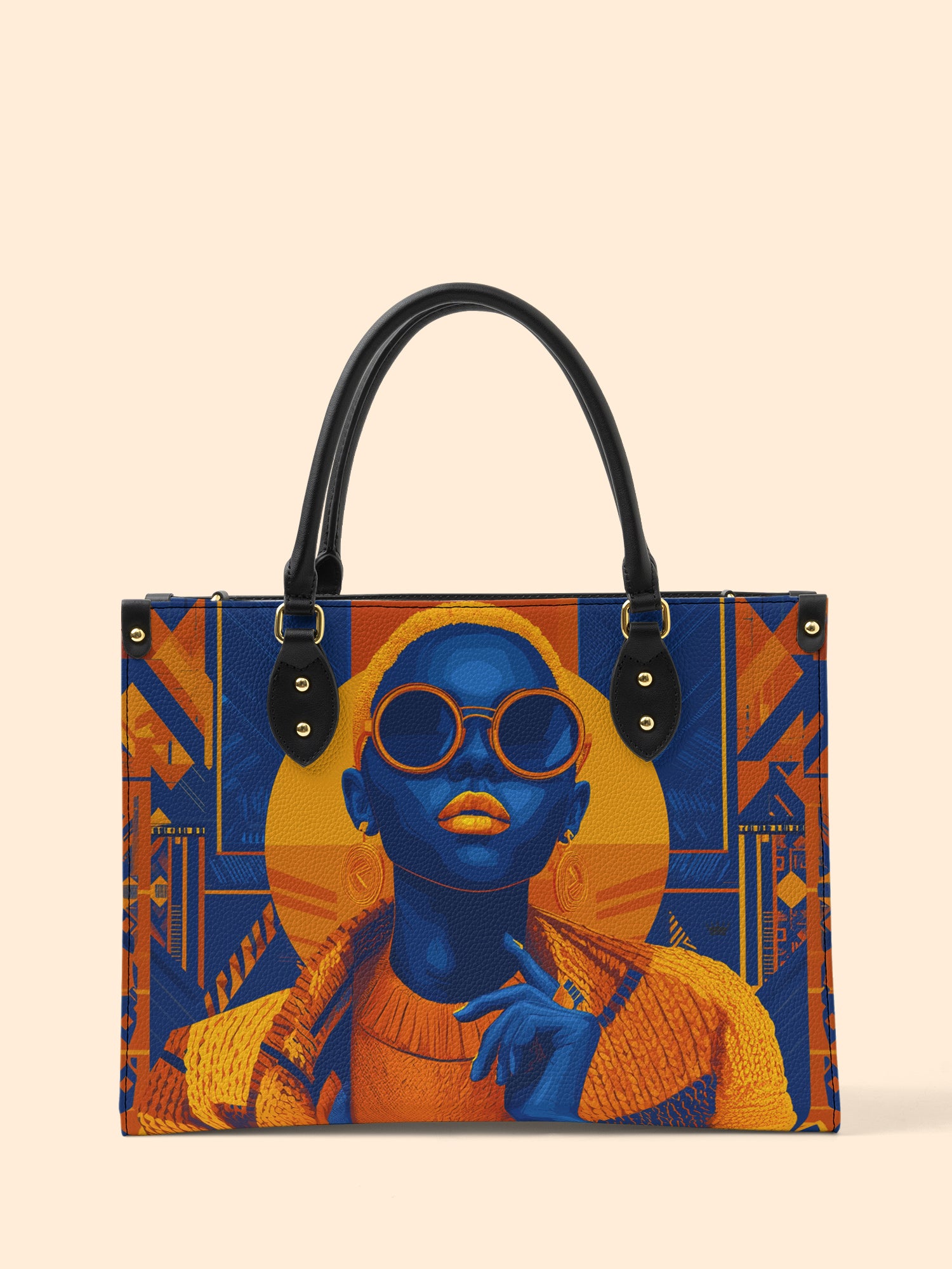 Fade Rebel Premium Leather Handbag QR0TD397