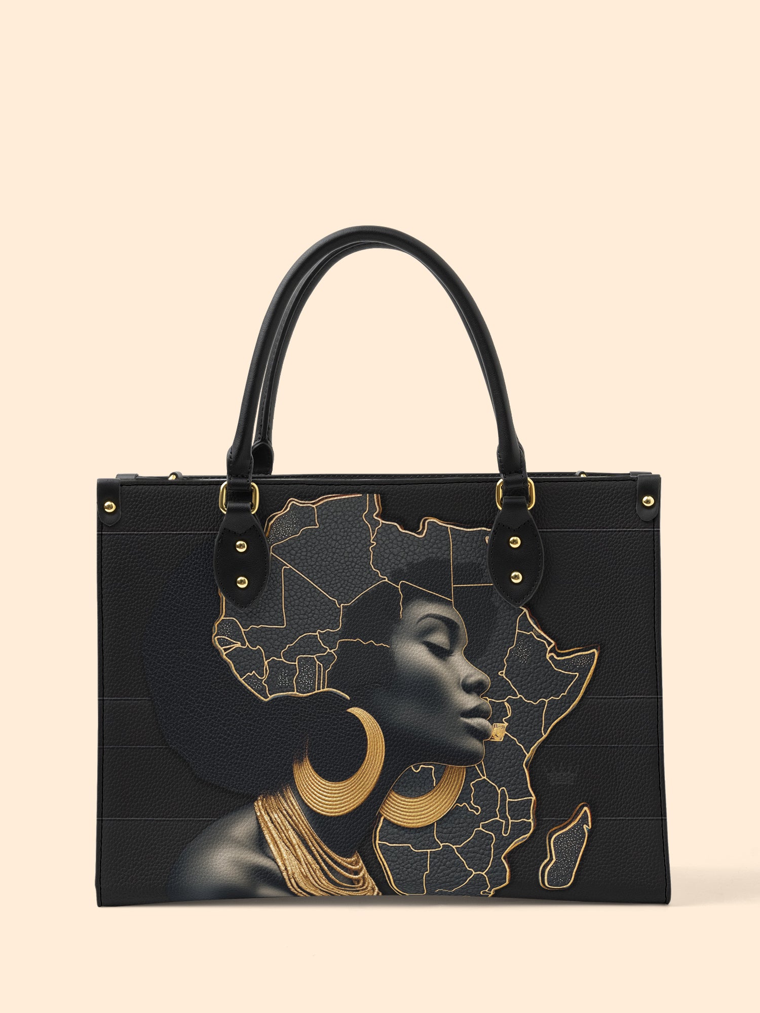 Africa Bound Premium Leather Handbag QR0TD174