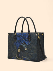 Bluebonnet Moon Empress Premium Leather Handbag QR0XD331