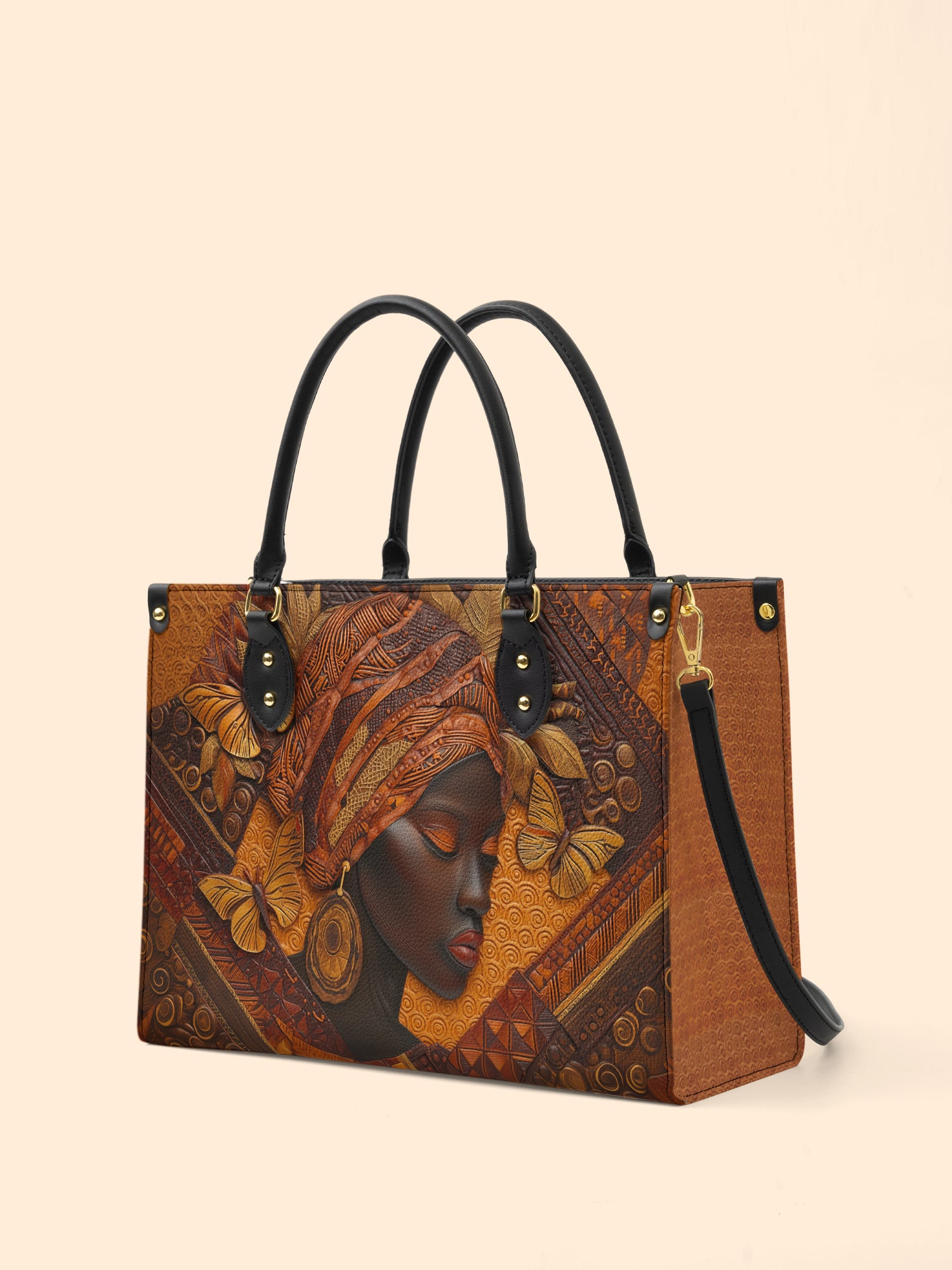 Ancestral Grace Premium Leather Handbag QR0TD624