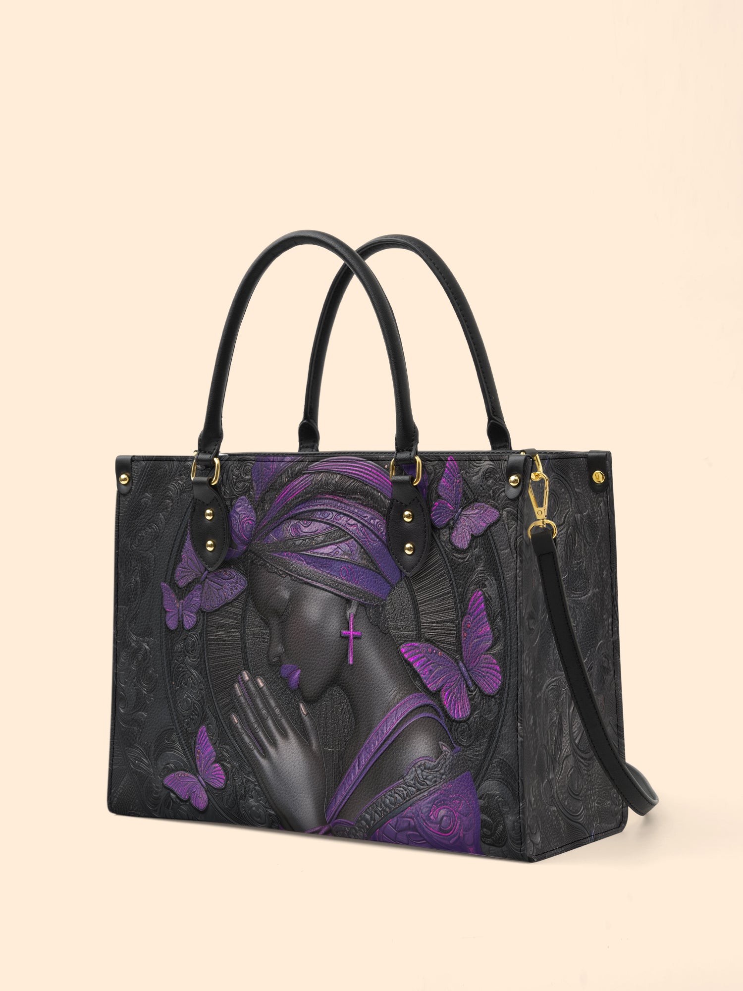Faith Ancestral Premium Leather Handbag QR0TD559