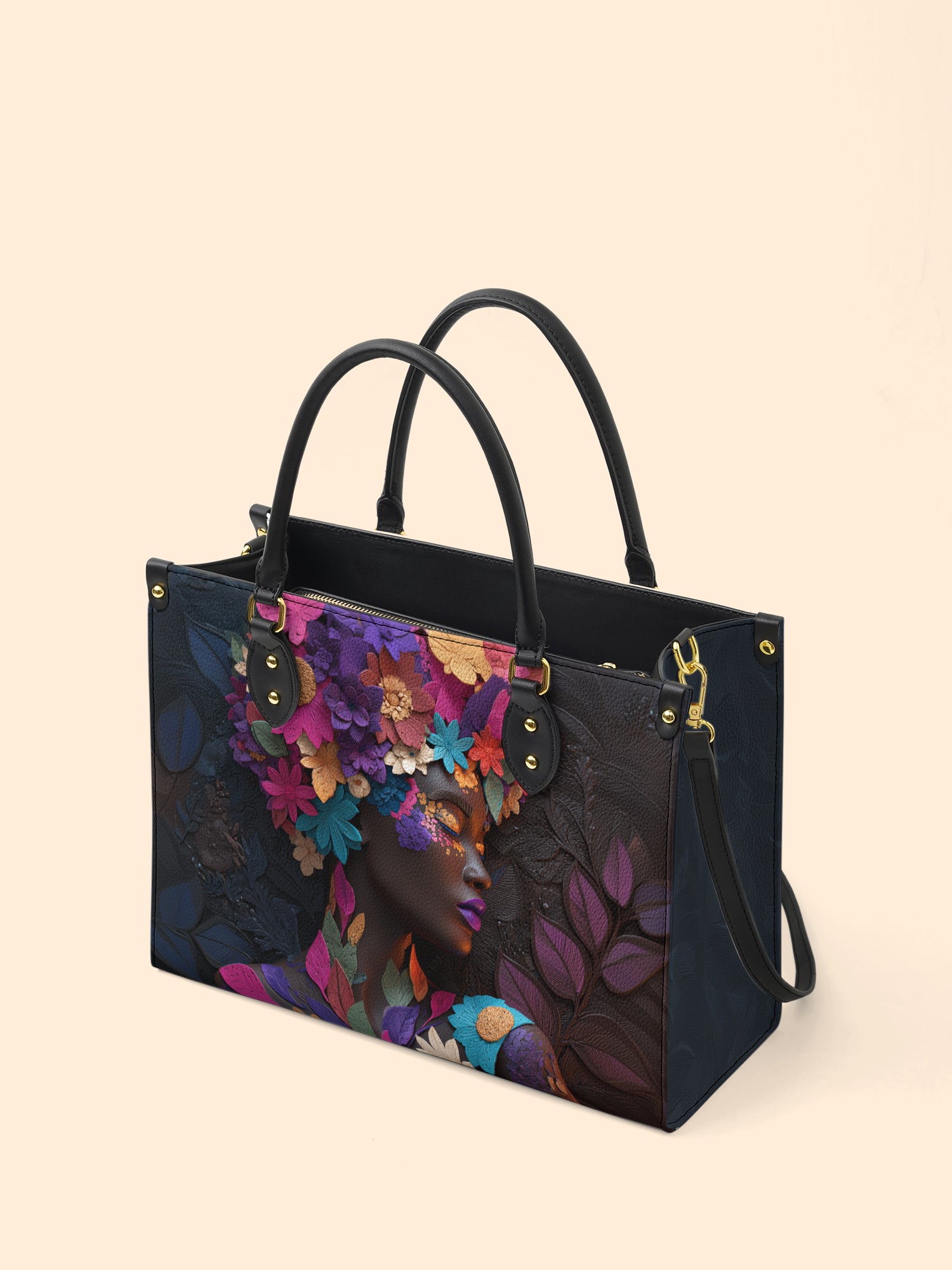 Rose Essence Premium Leather Handbag QR0TD235