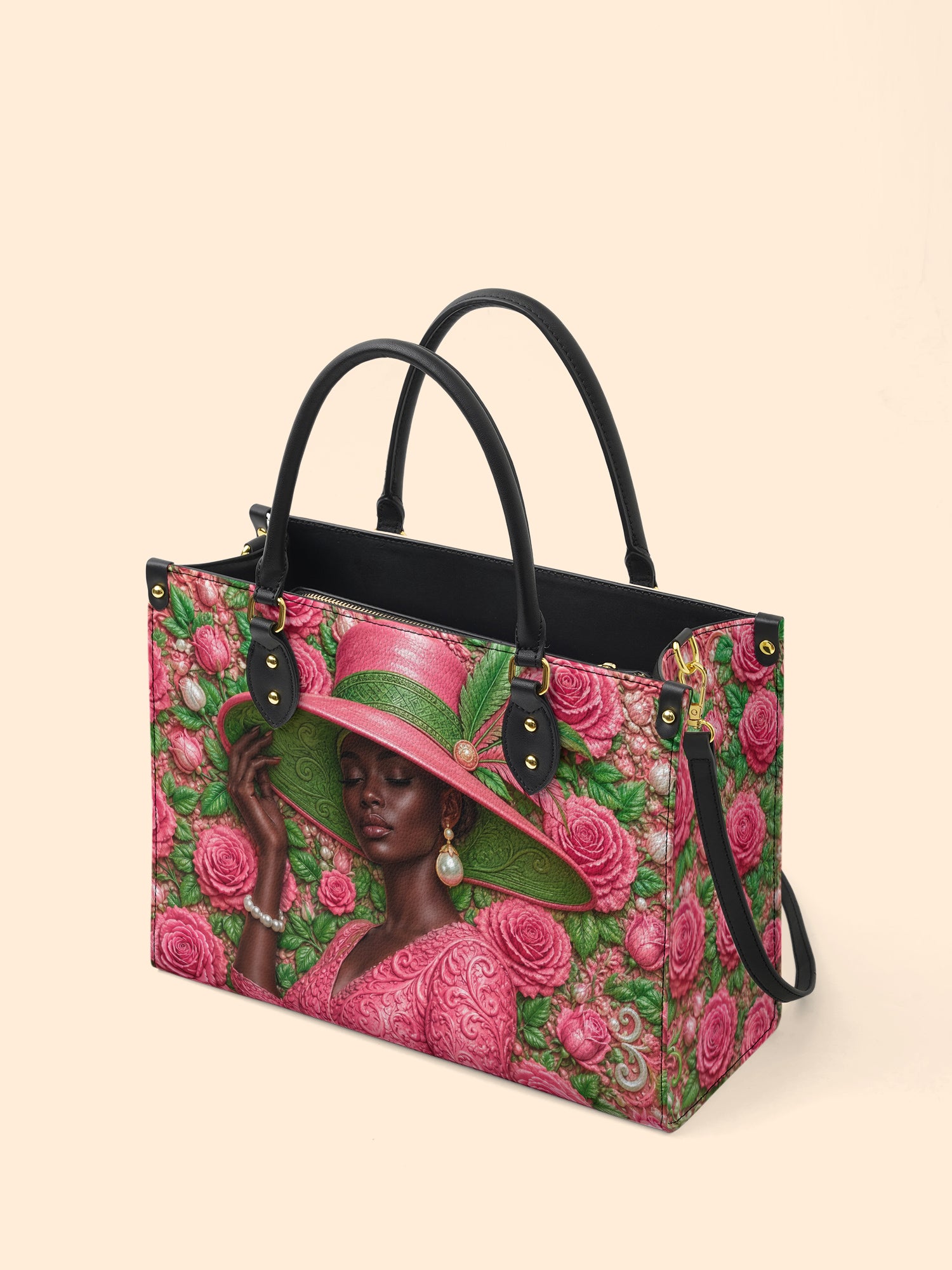 Chosen Bloom Premium Leather Handbag QR0TD708