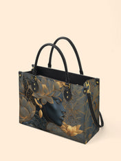 Lotus Grace Premium Leather Handbag QR0HH128