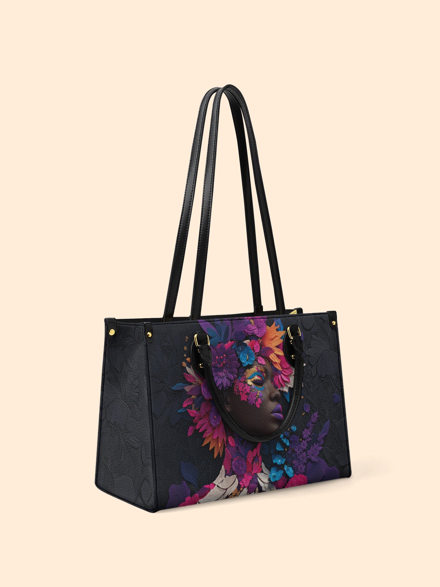 Amethyst Glow Premium Leather Handbag QR0TD223