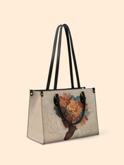 Golden Autumn Radiance Premium Leather Handbag QR0HH212