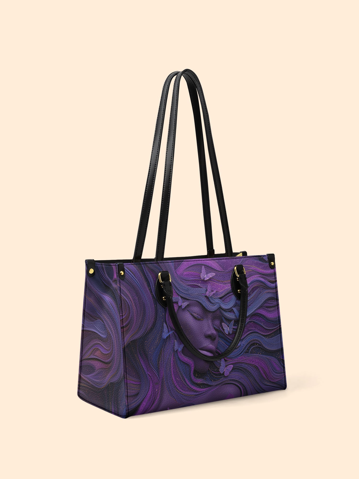 Lush Aura Premium Leather Handbag QR0TD231