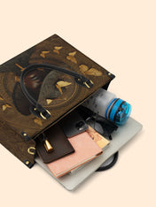Ancestral Hymn Premium Leather Handbag QR0XD683