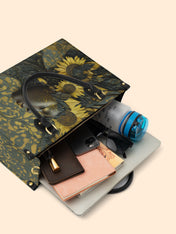 Sunflower Radiance Premium Leather Handbag QR0HH131