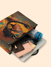Soulful Prayer Premium Leather Handbag QR0HH089