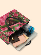 Chosen Bloom Premium Leather Handbag QR0TD708