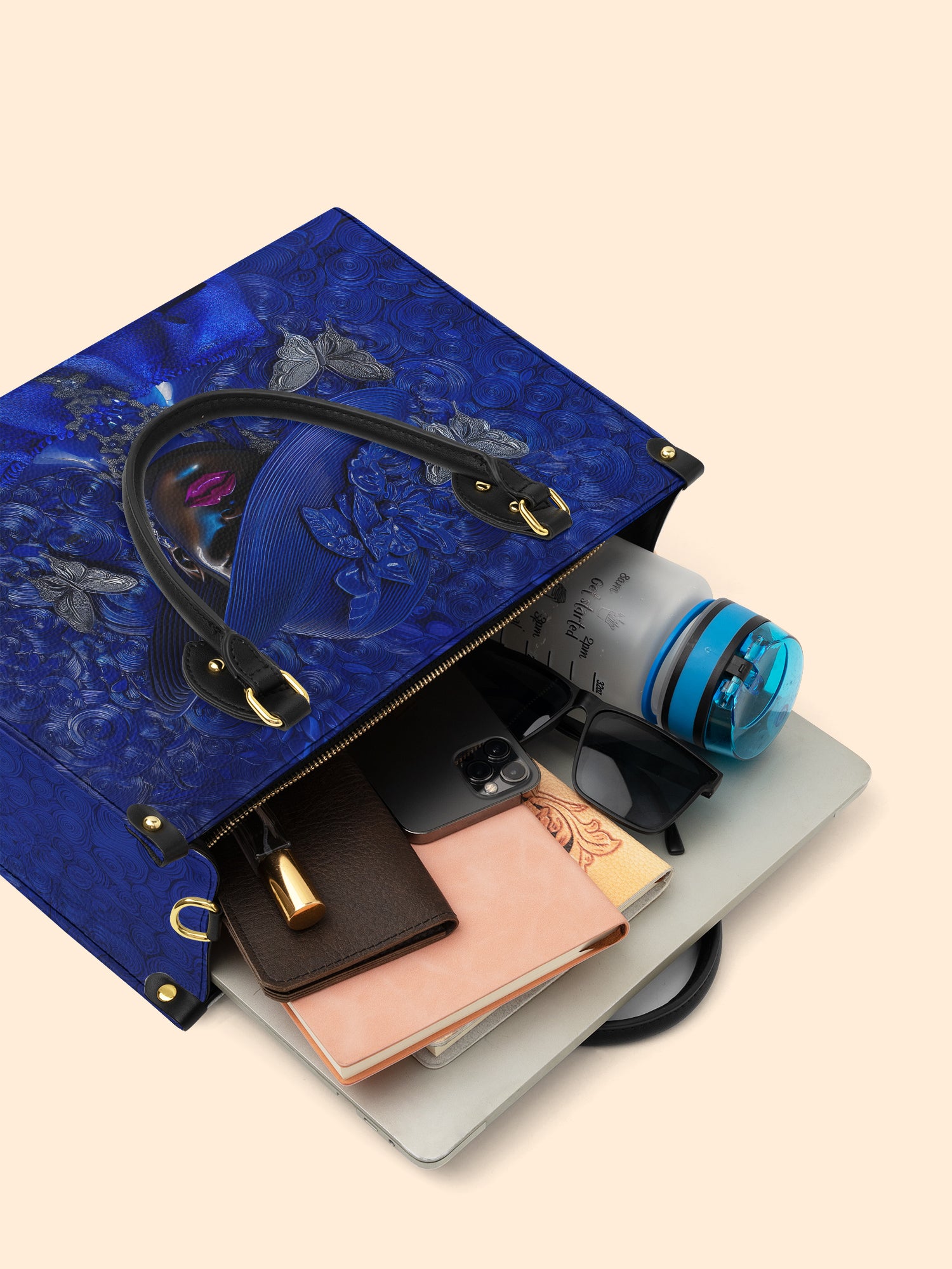 Faithful Halo Premium Leather Handbag QR0XD643