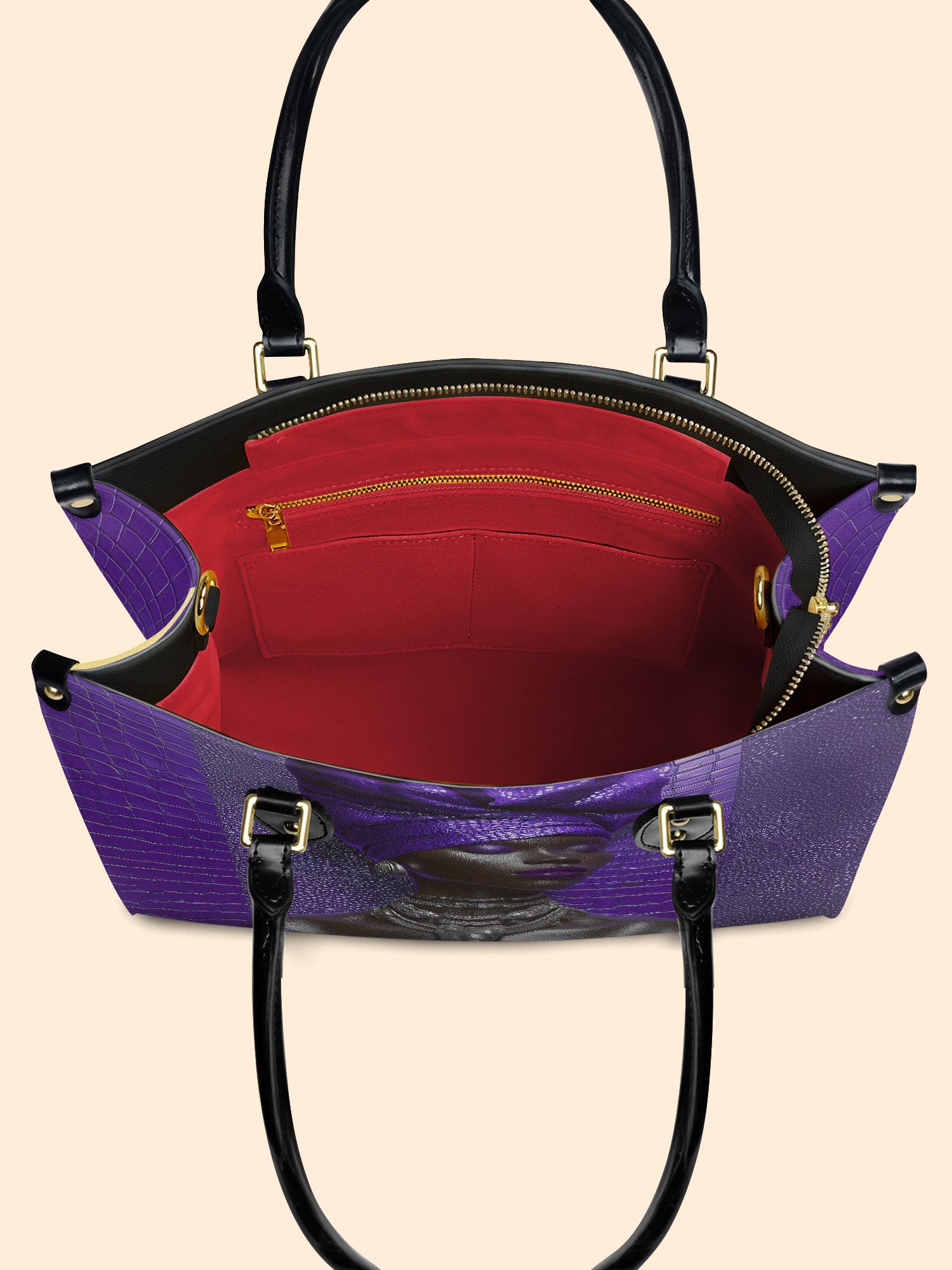 Nia Royale Premium Leather Handbag QR0XD571