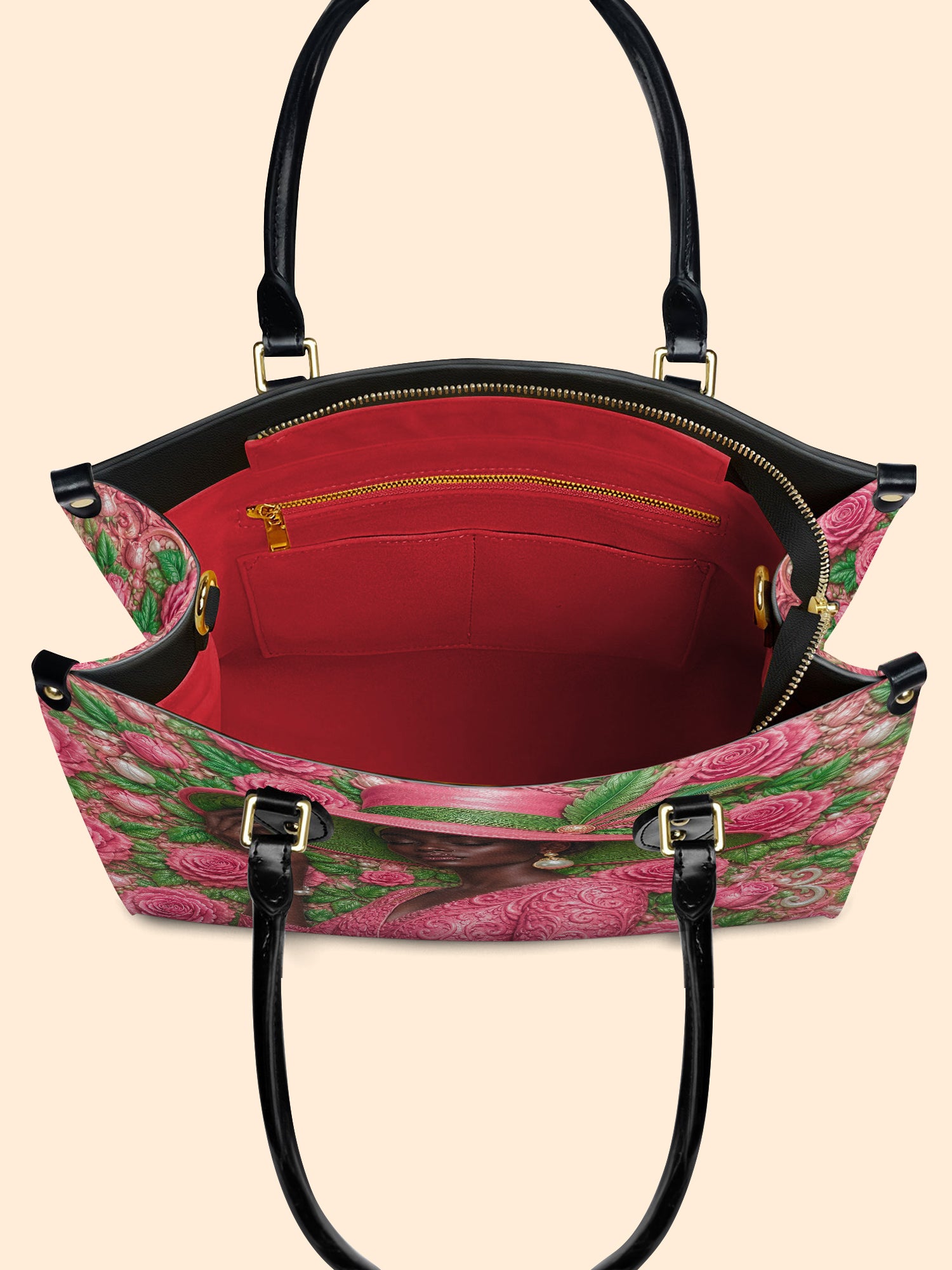 Chosen Bloom Premium Leather Handbag QR0TD708