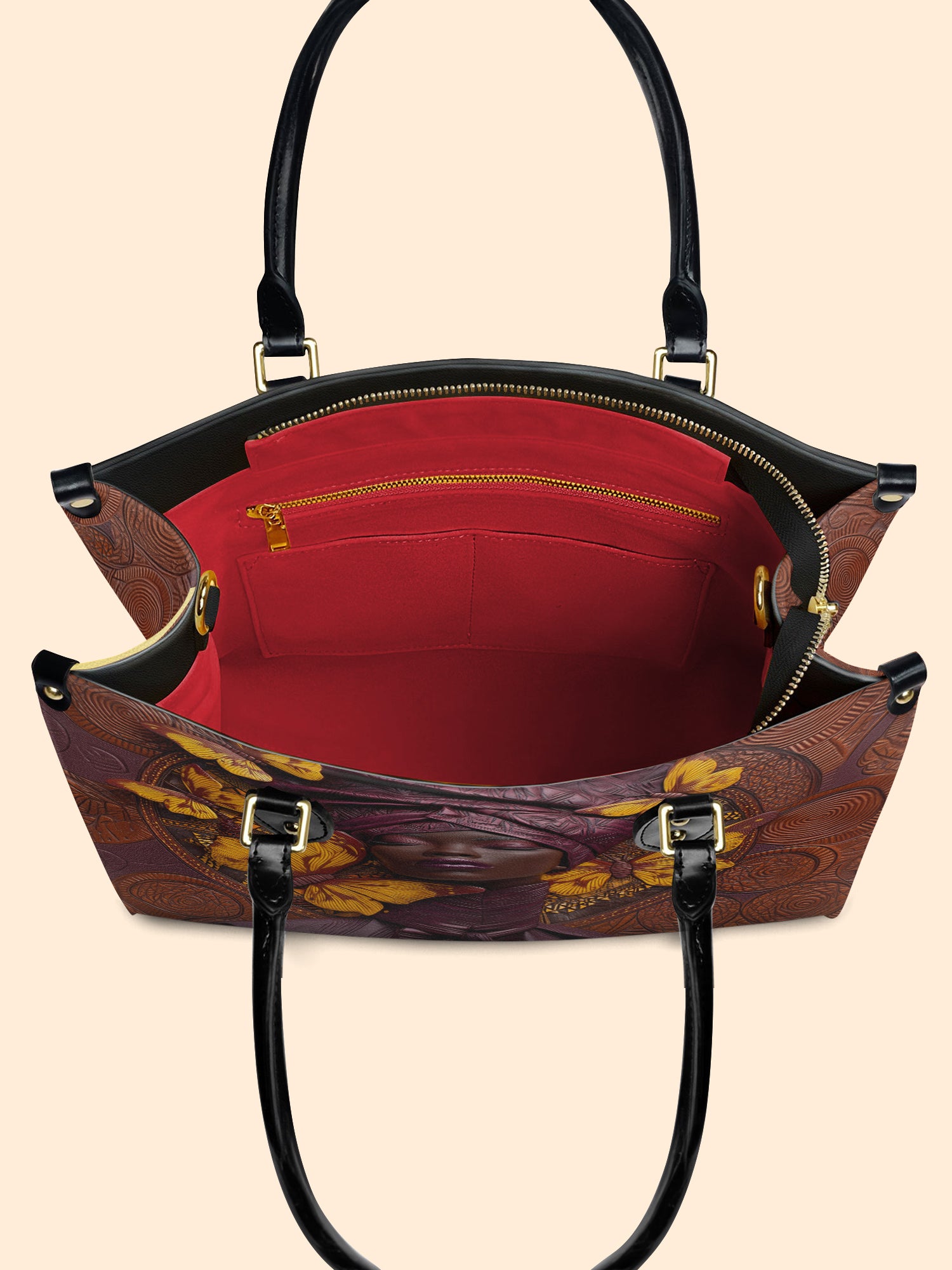 Legacy in Lines Premium Leather Handbag QR0TD630