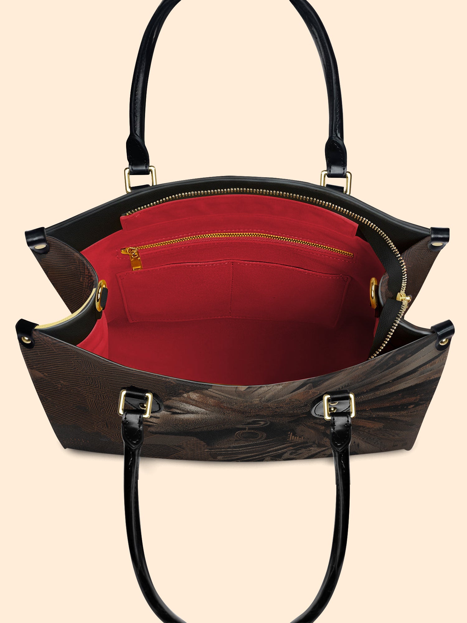 Maasai Nomad Premium Leather Handbag QR0HH138