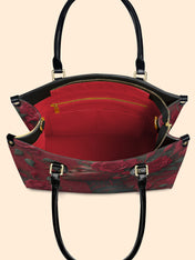 Rose Passion Premium Leather Handbag QR0HH130